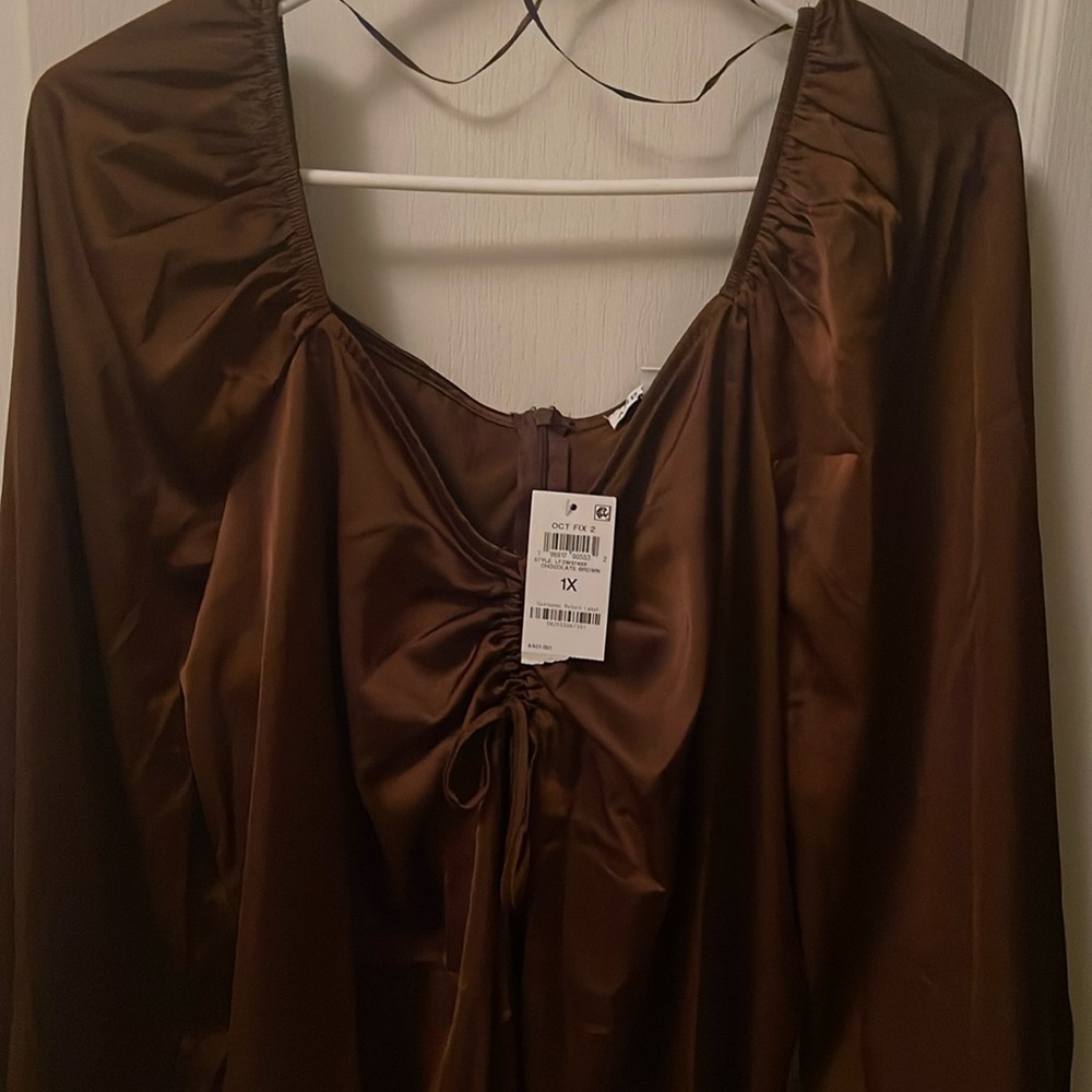 Brown dress brand and now this one X